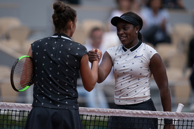 Sloane Stephens and Sara Sorribes Tormo