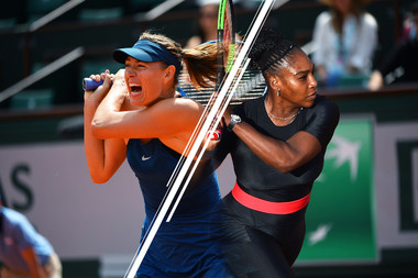 Serena Williams Maria Sharapova 3e tour Roland-Garros 3rd round.