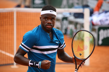 Frances Tiafoe at Roland-Garros 2018